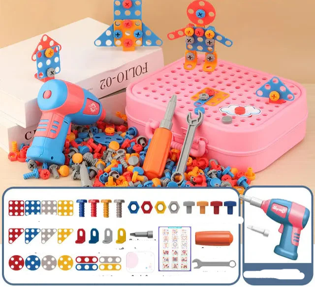 Screw Set™ - Adventurous building joy - Drill set