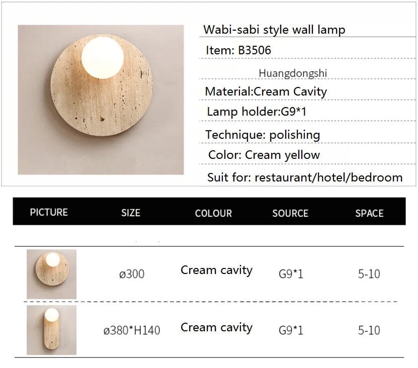 Aziatische Wabi Glow Lampen