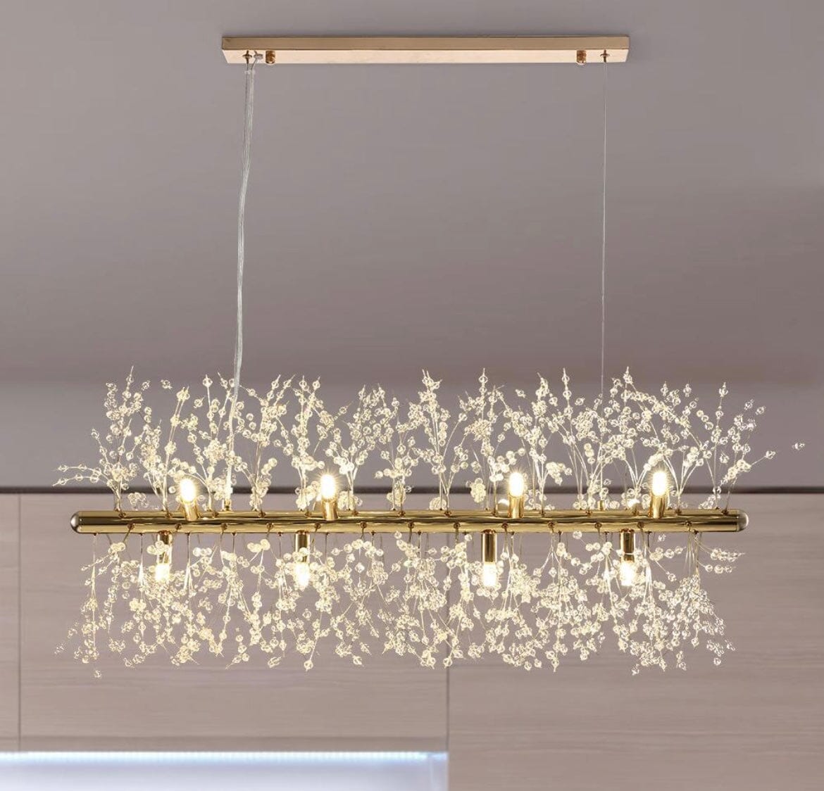 Crystal Dandelion Chandelier