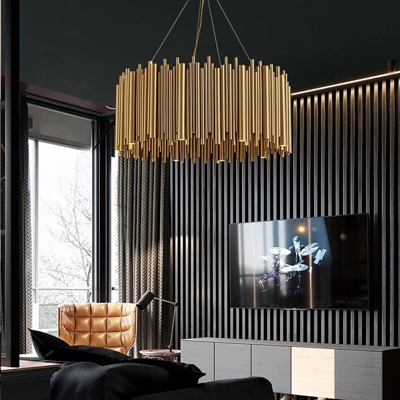 The Gold Nest Chandelier