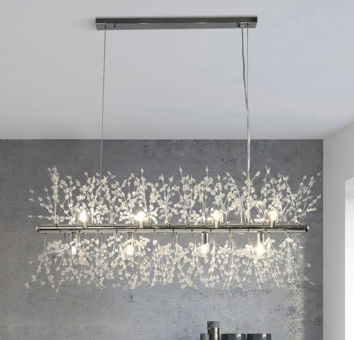 Crystal Dandelion Chandelier