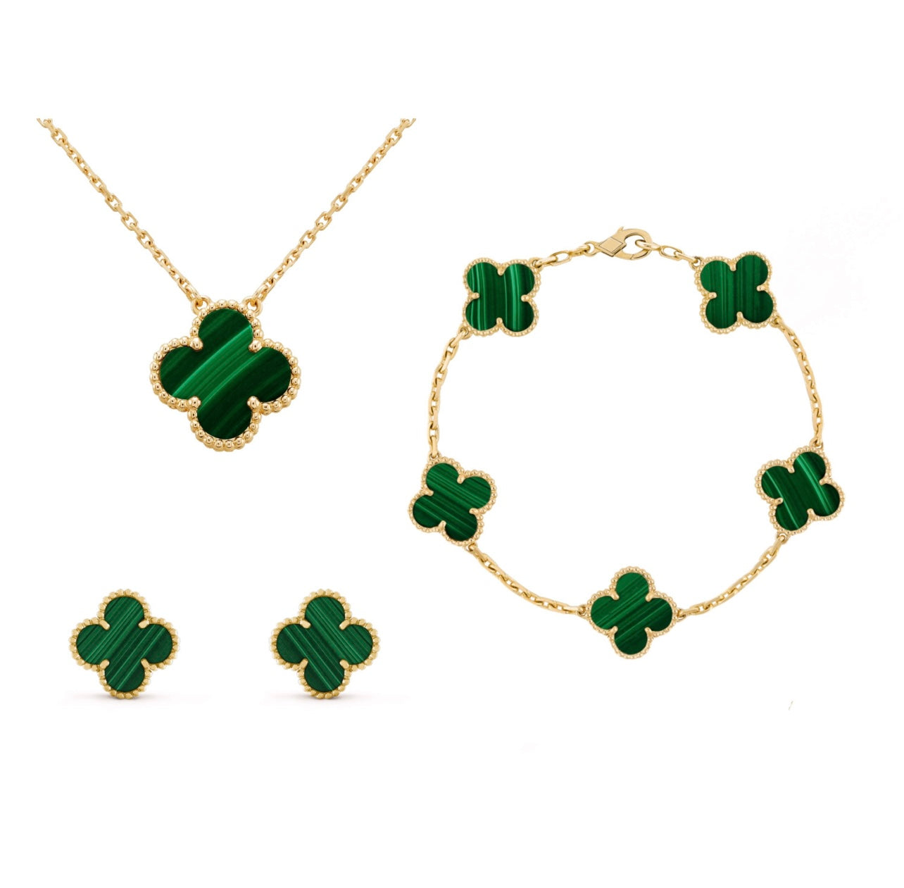 Stella four-leaf clover bracelet 3-IN-1 Set