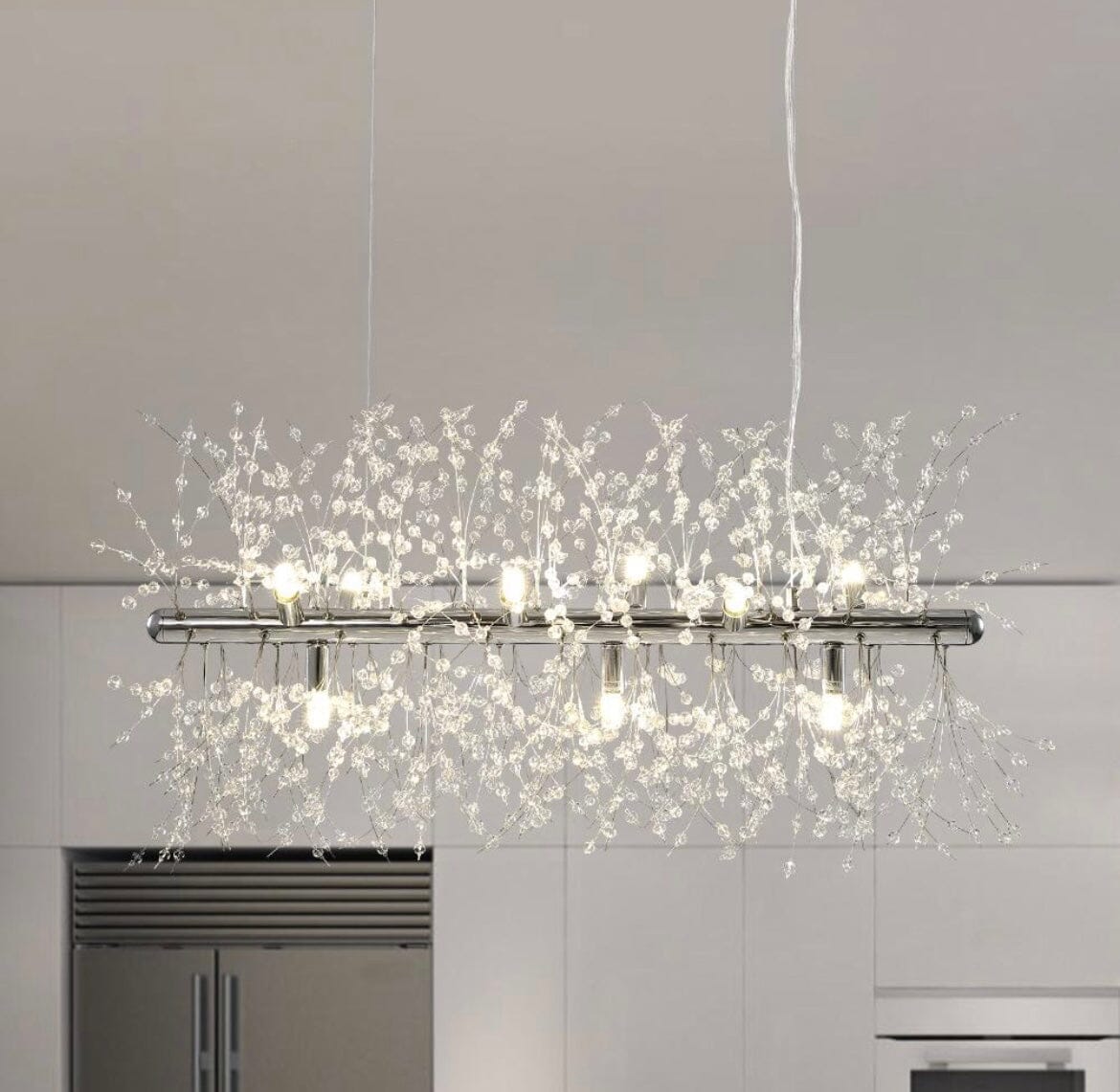 Crystal Dandelion Chandelier