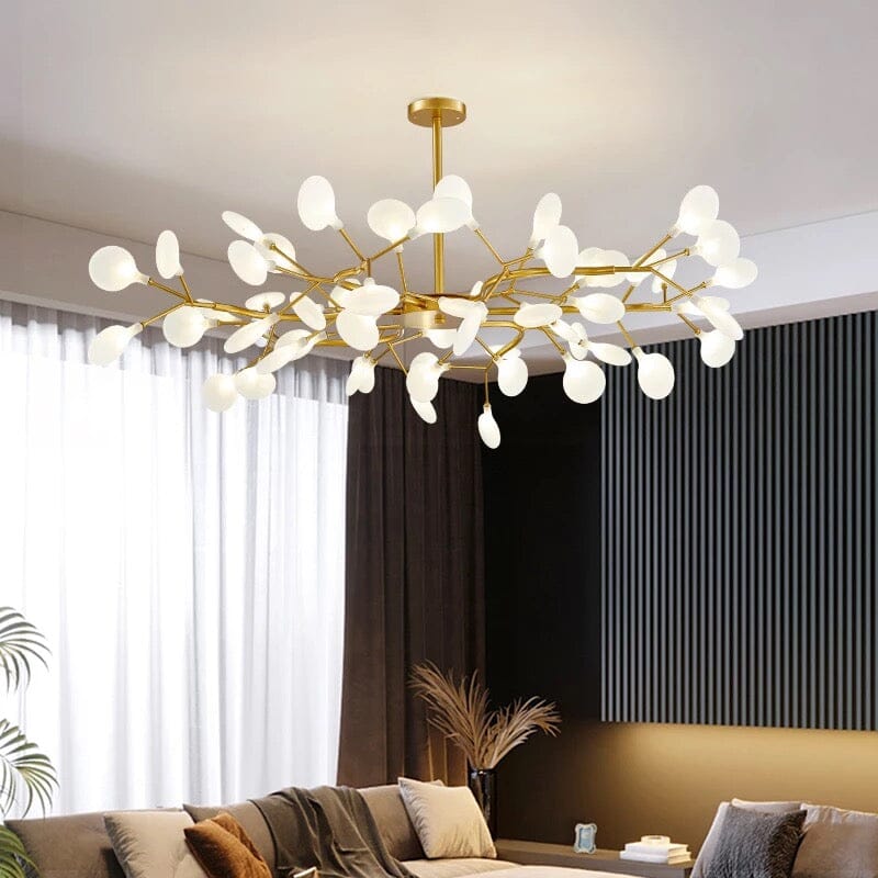 Golden Tree Chandelier