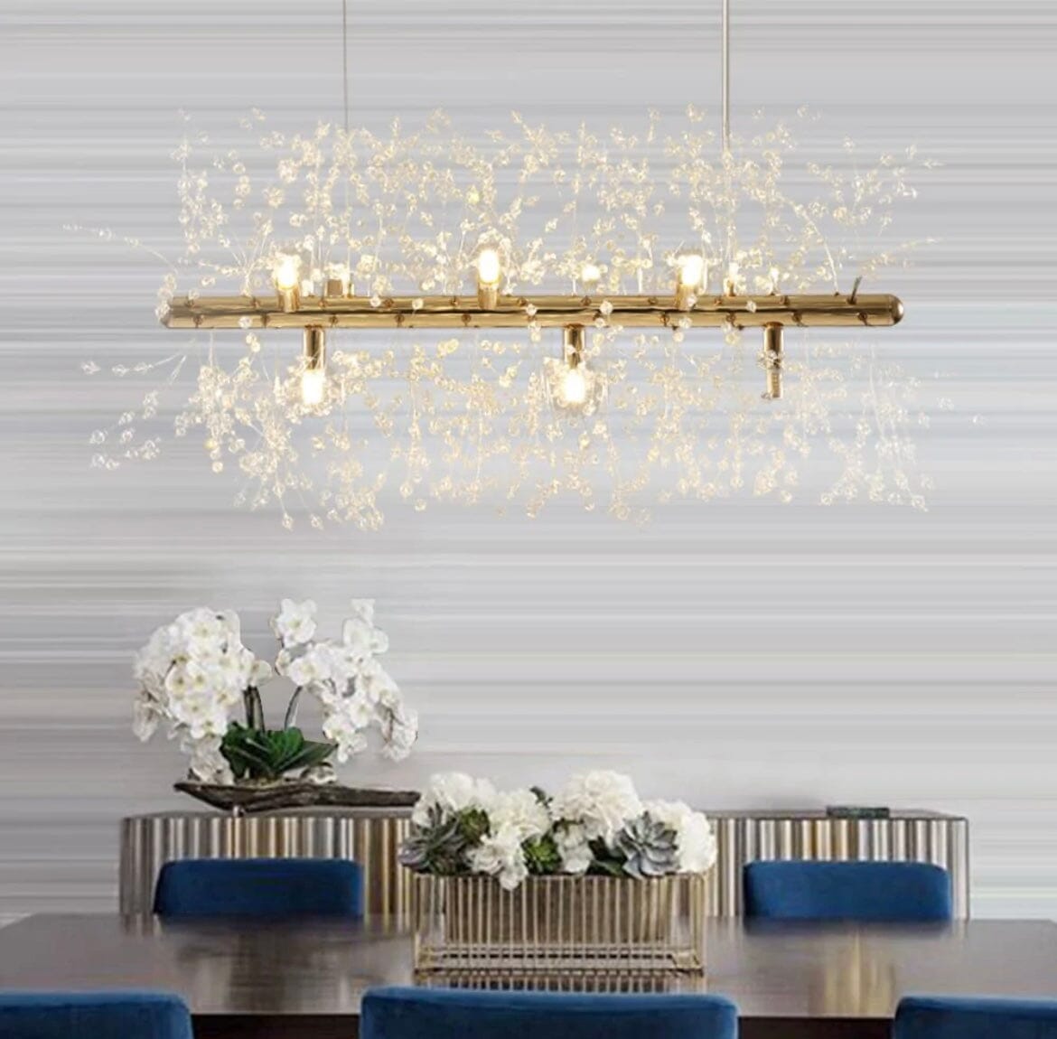 Crystal Dandelion Chandelier