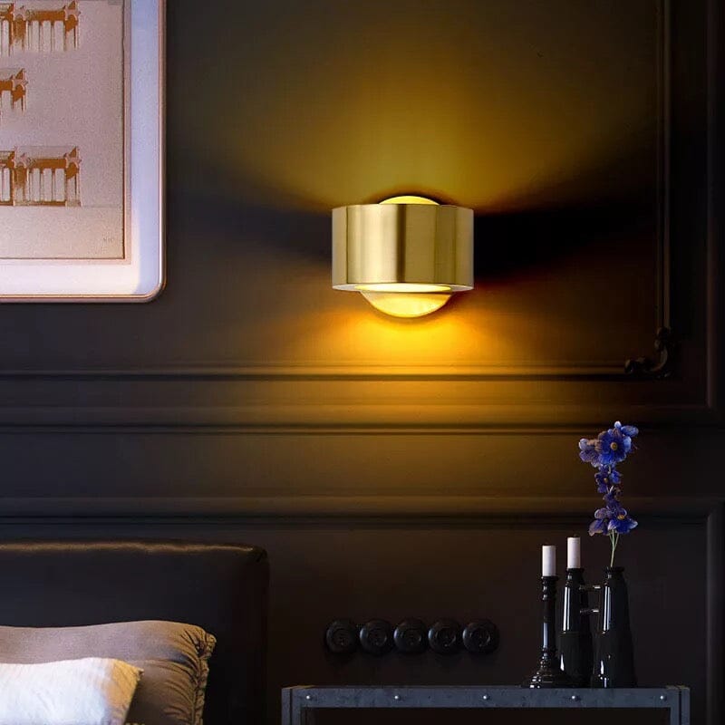 Golden Ring Wall Lamp