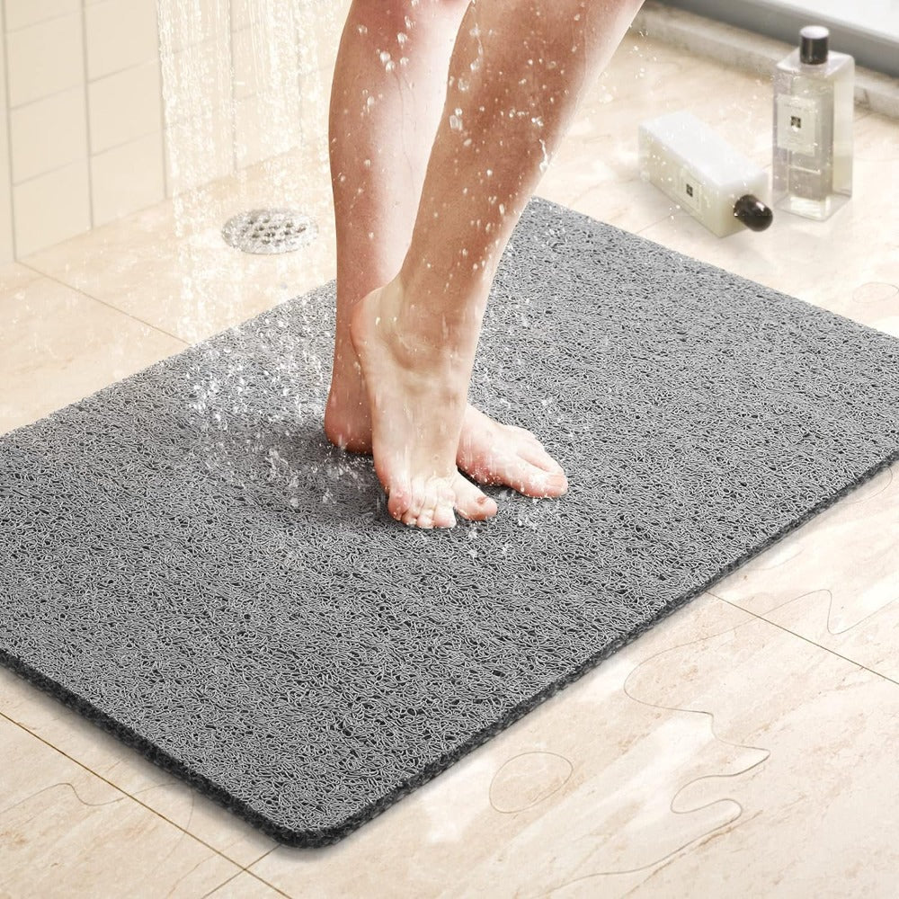 Tapis de douche sécuritaire | Antidérapant et doux pour les pieds