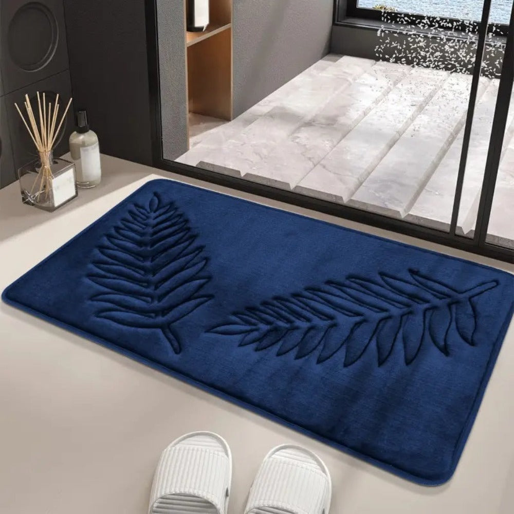 Ensemble de tapis de bain Lush Leaf Comfort - 2 pièces