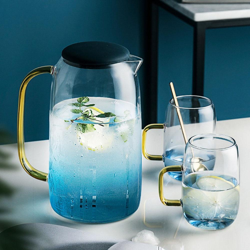 Isle of Capri Glass Pitcher Set