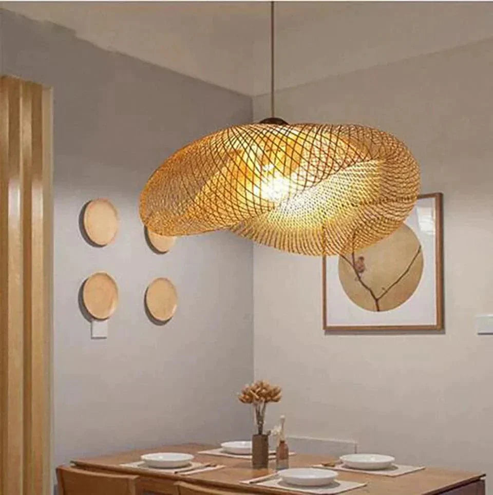 Design Rattan Hanging Lamp