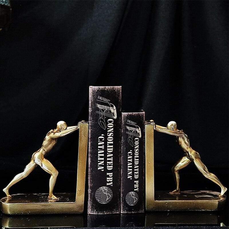 Jardonia men pushing books Decor