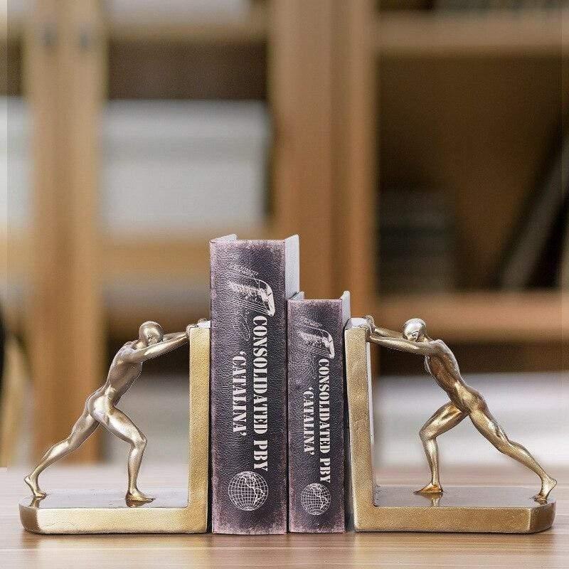 Jardonia men pushing books Decor