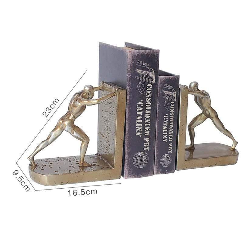 Jardonia men pushing books Decor