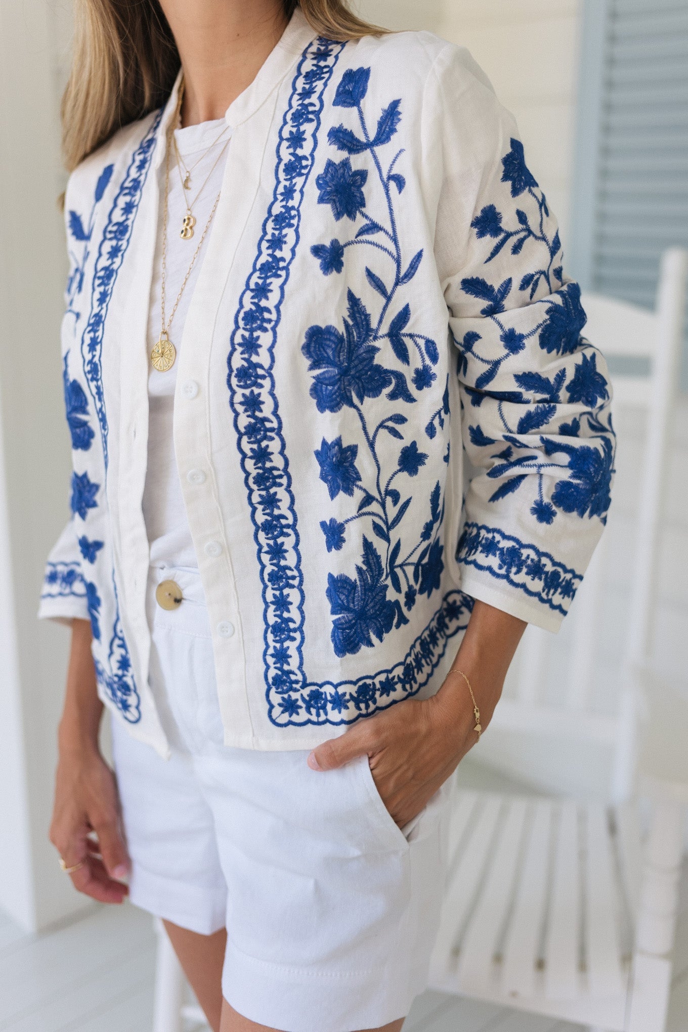 Boho Bloom Cardigan/bluse