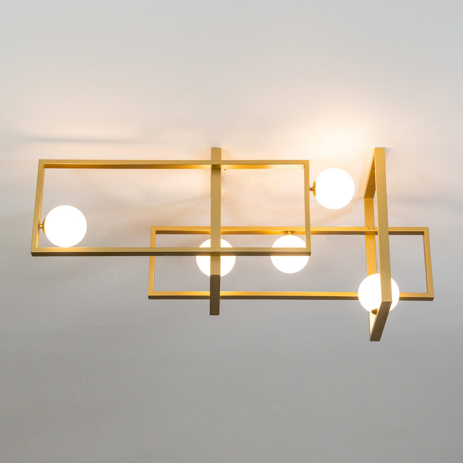 Lampa sufitowa Juul Glass Brass