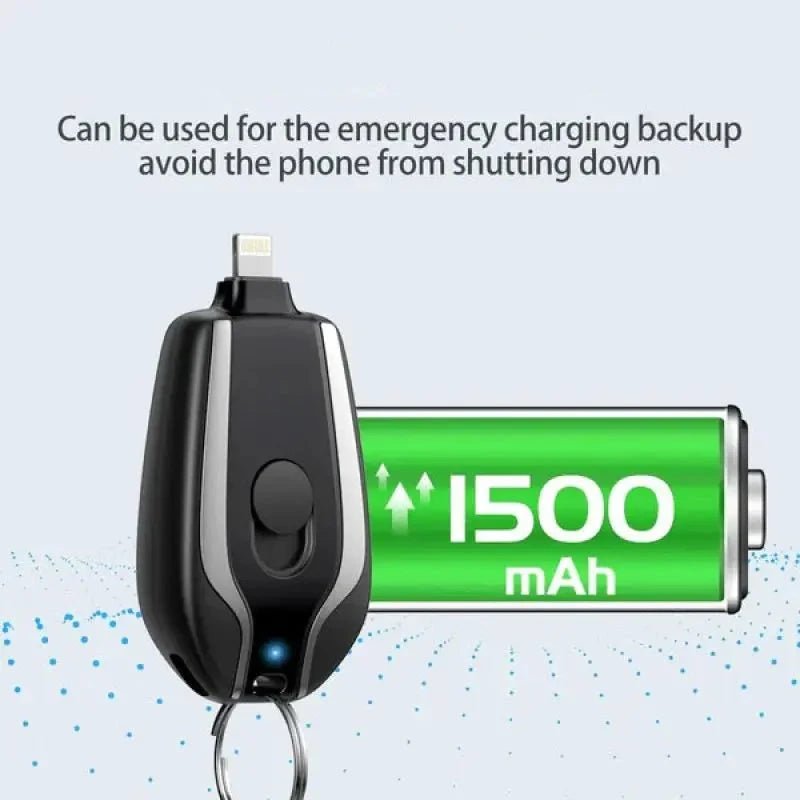 KeyCharge™ | Mini Phone Charger