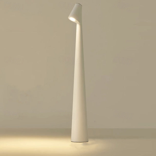 Minimalistisk nordisk design bordlampe | Trådløst | LED | Leselampe | Middagslampe