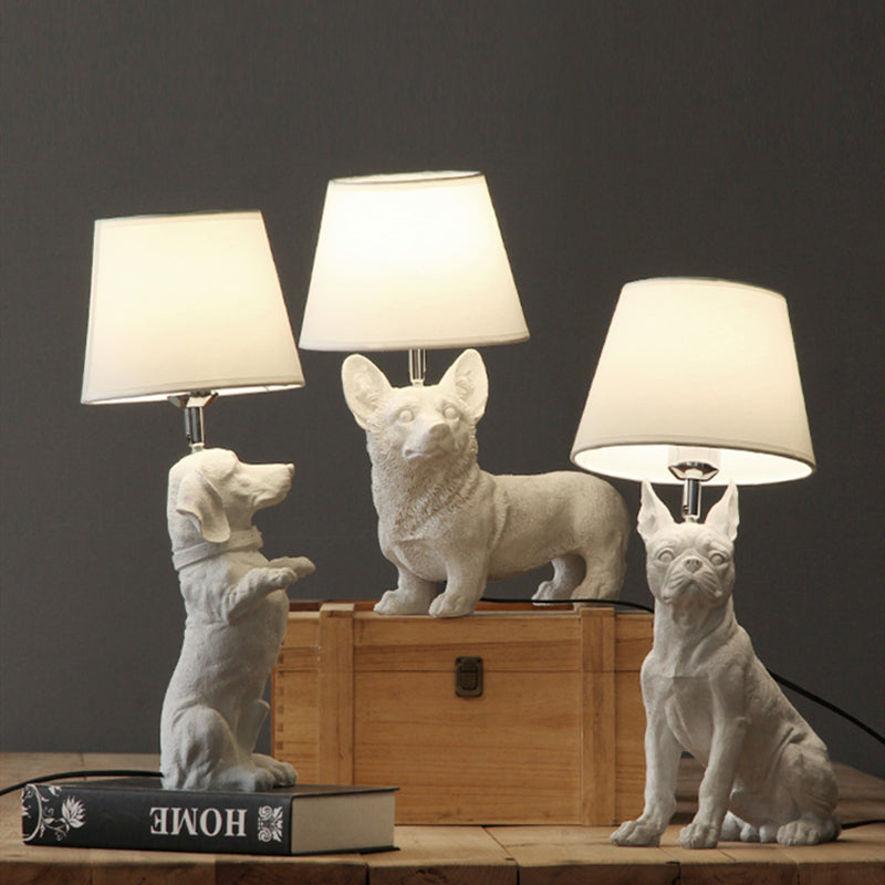 PupElegance - Art Deco Dog Table Lamp