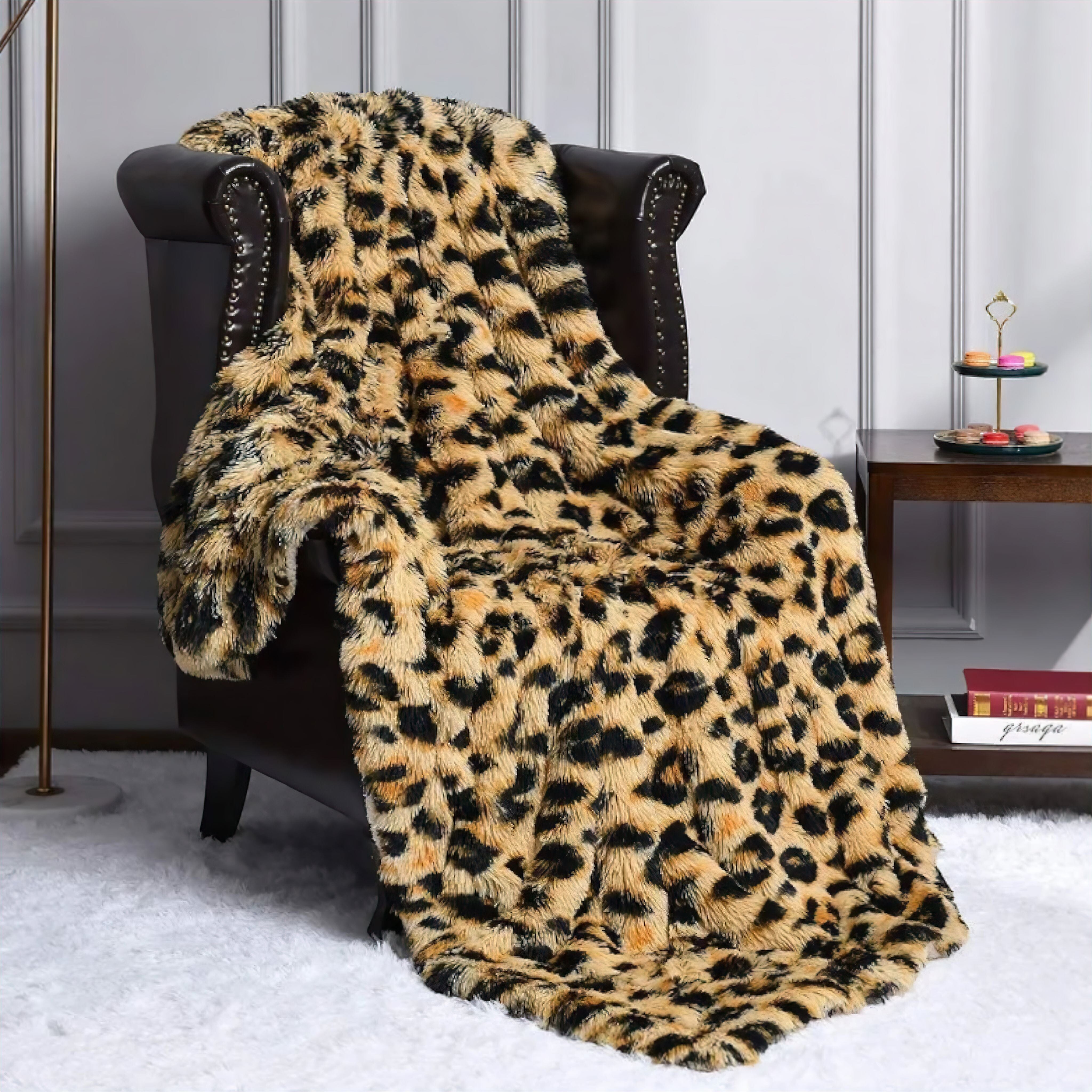 Laura Leopard Blanket