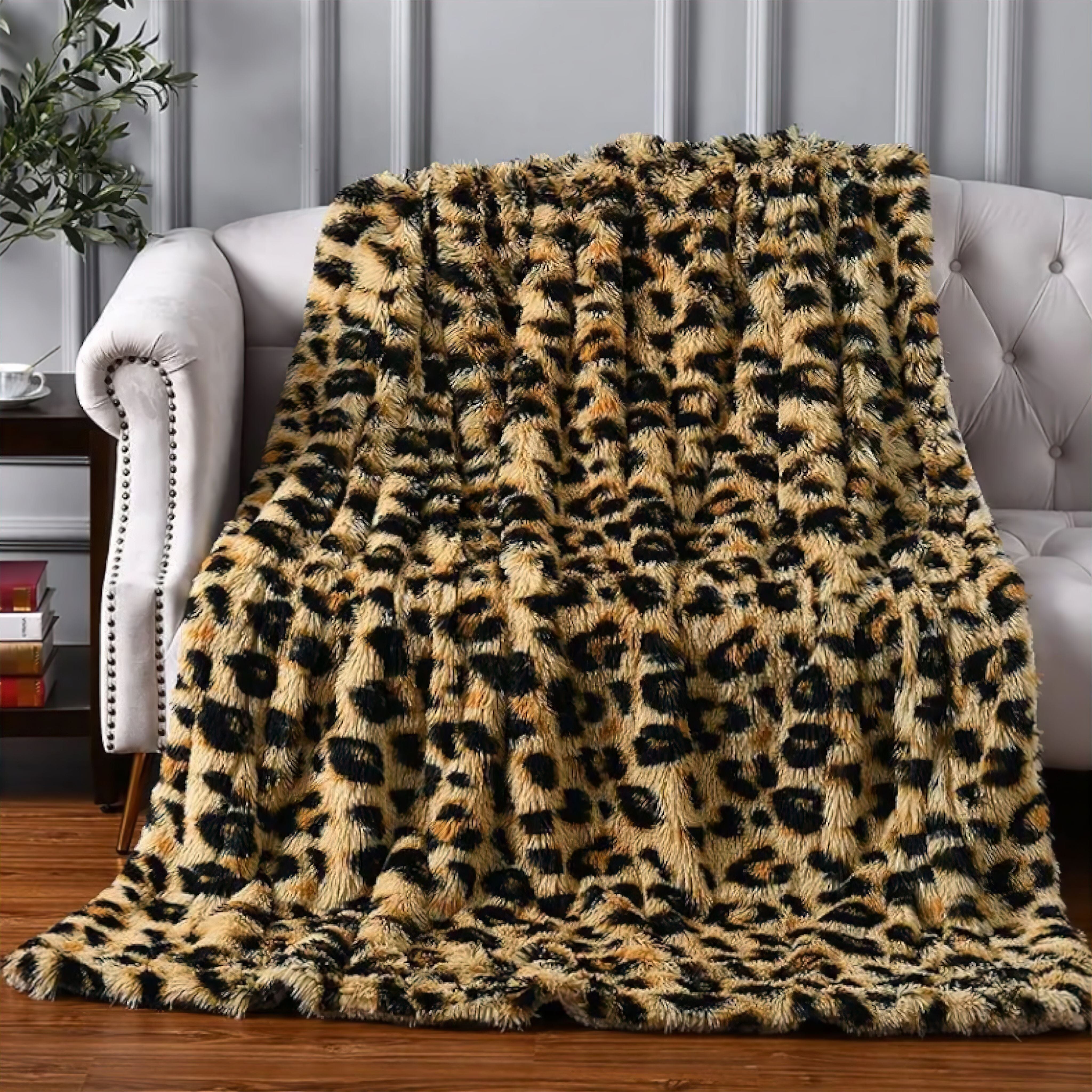 Laura Leopard Blanket