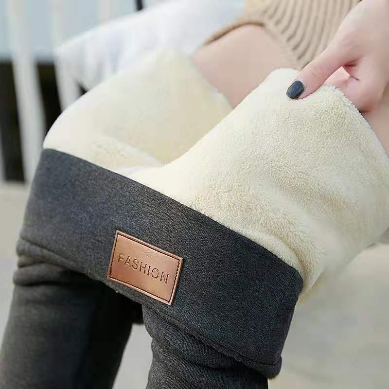 Fashion - Ultra-soft lined cashmere leggings for autumn and winter