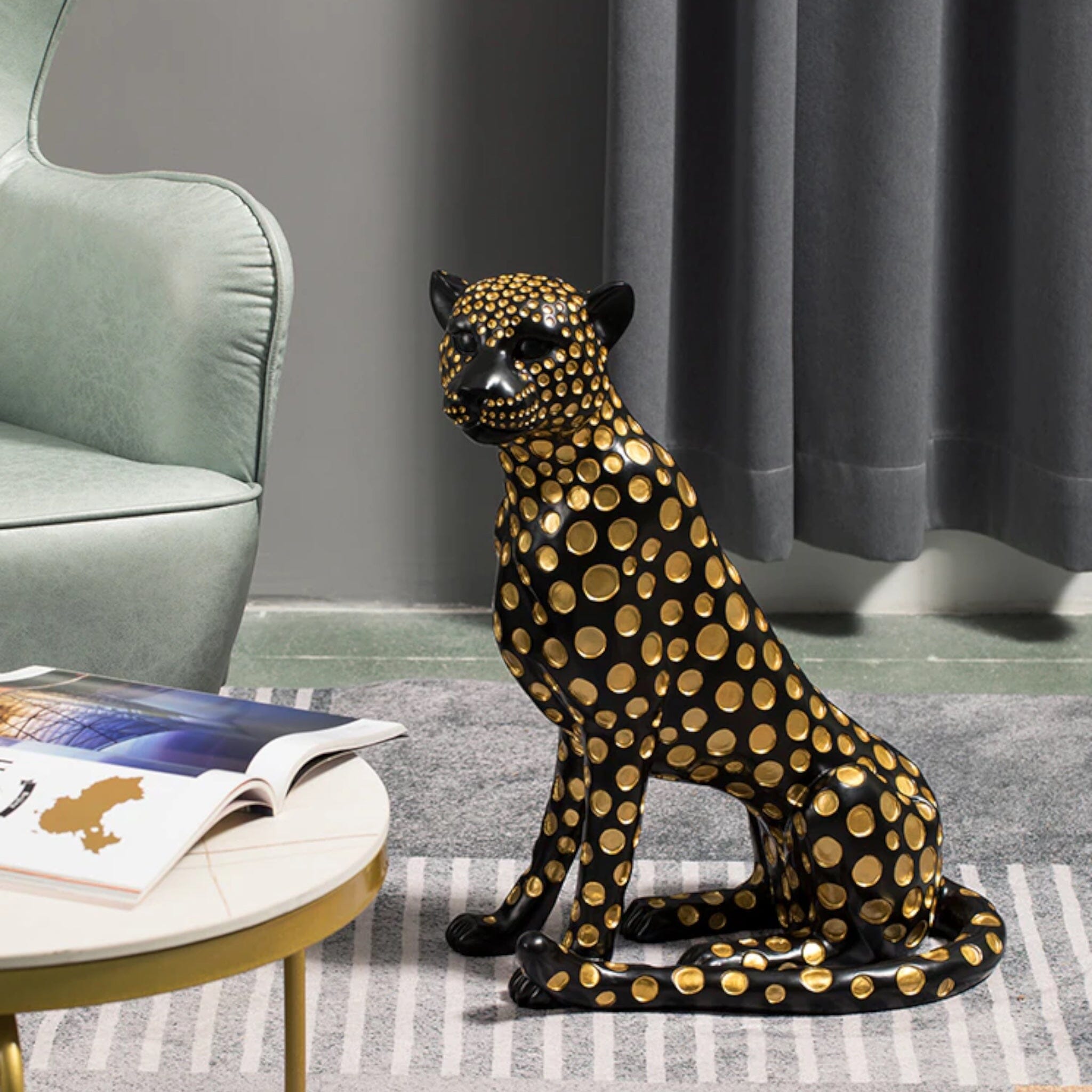 Leopard Statue