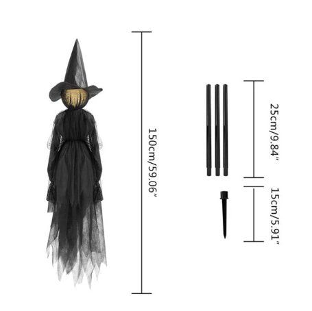 Tent Halloween Witch Stake - Halloween Witches Dekor