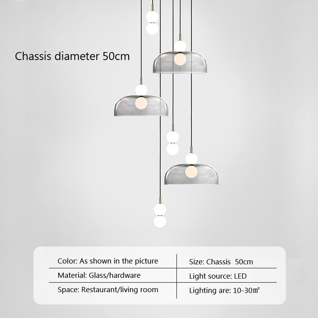 Dawson Glass Ceiling Lamp