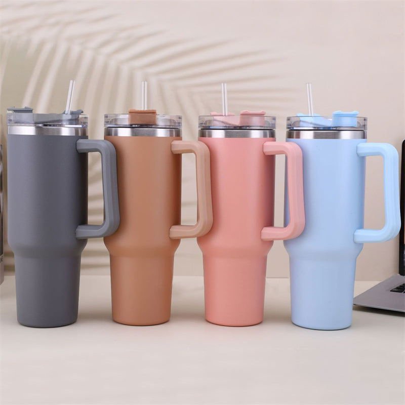 Insulated cup 40 oz: cold or hot drinks all day long