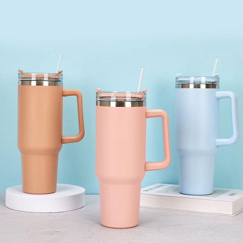 Insulated cup 40 oz: cold or hot drinks all day long