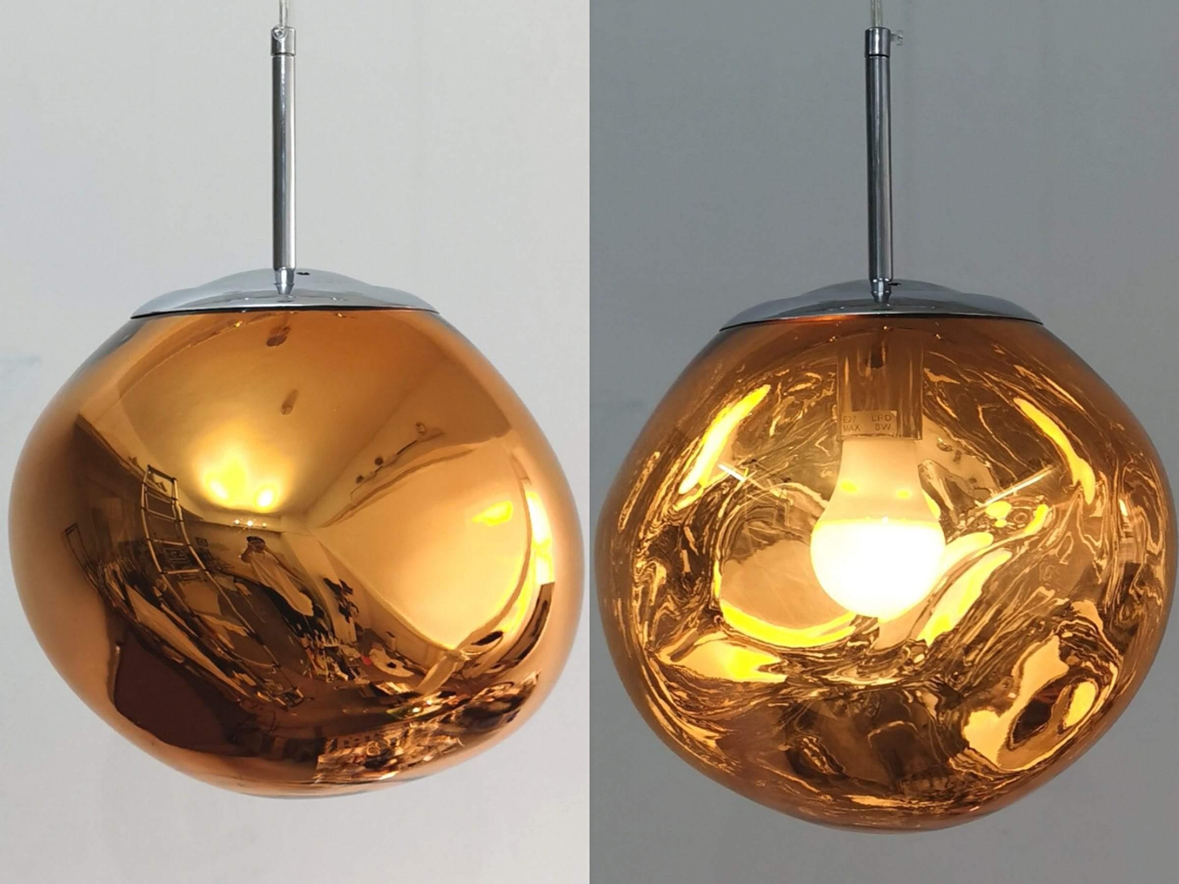 Lustro Wisząca Lampa Lava Ball