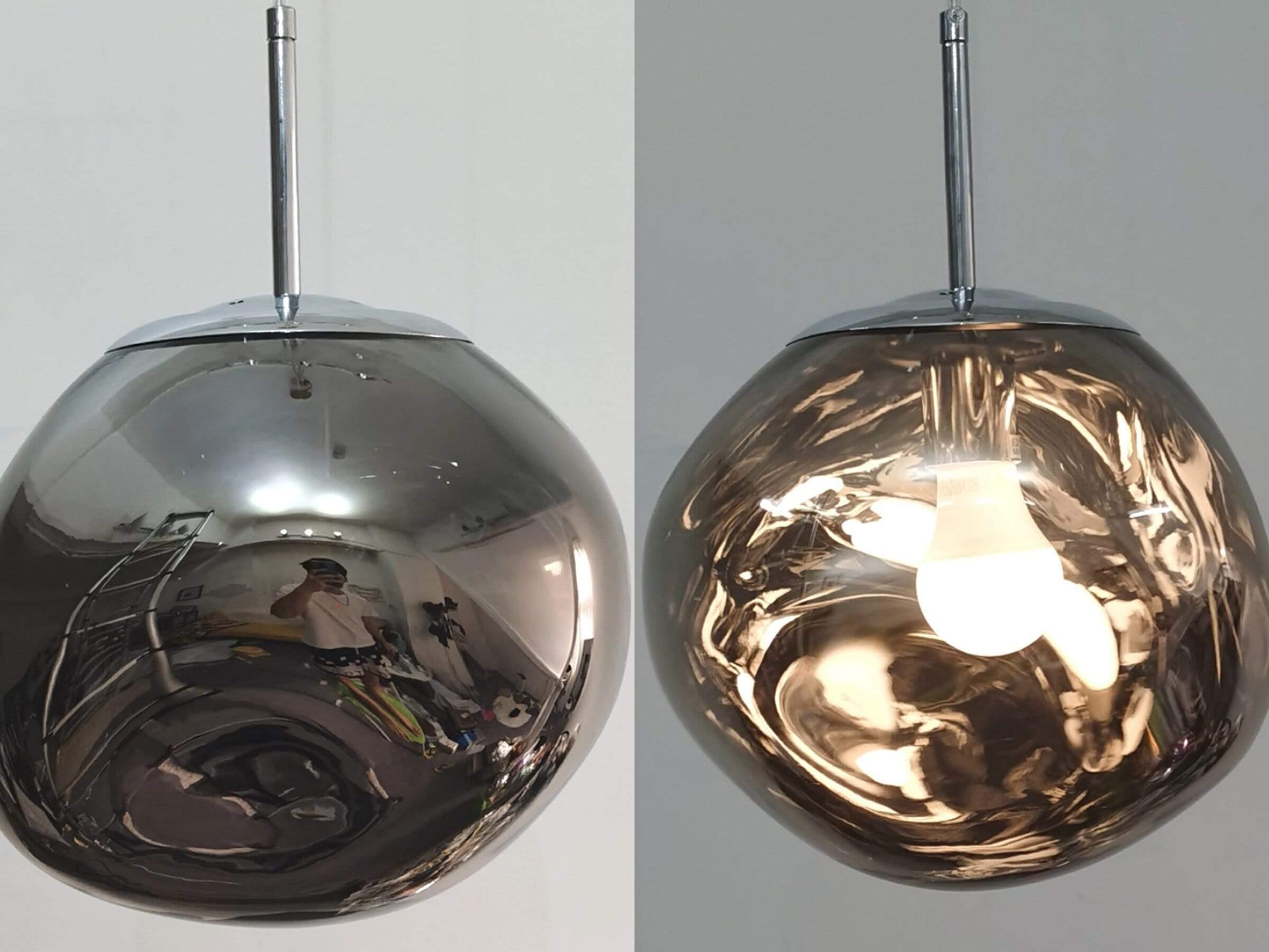 Lustro Wisząca Lampa Lava Ball