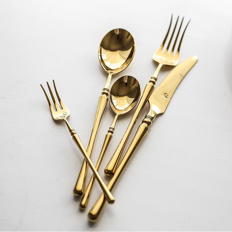 Luxa Royale Gold Cutlery Set