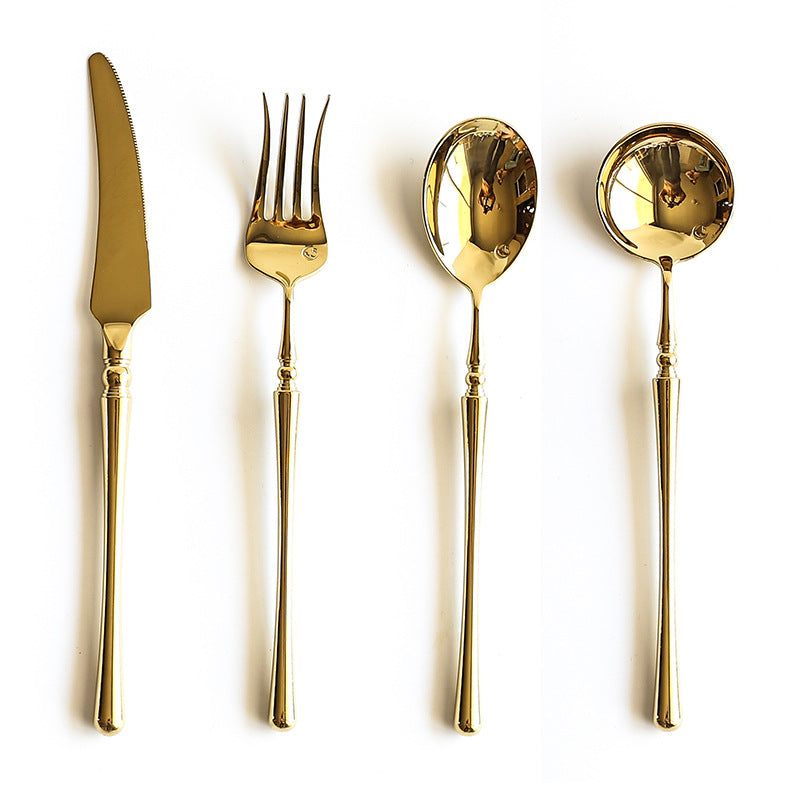 Luxa Royale Gold Cutlery Set