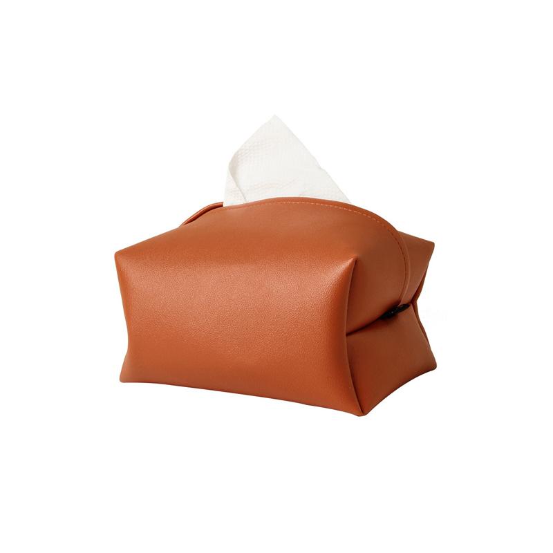 Elite Colored Leather Tissue Box