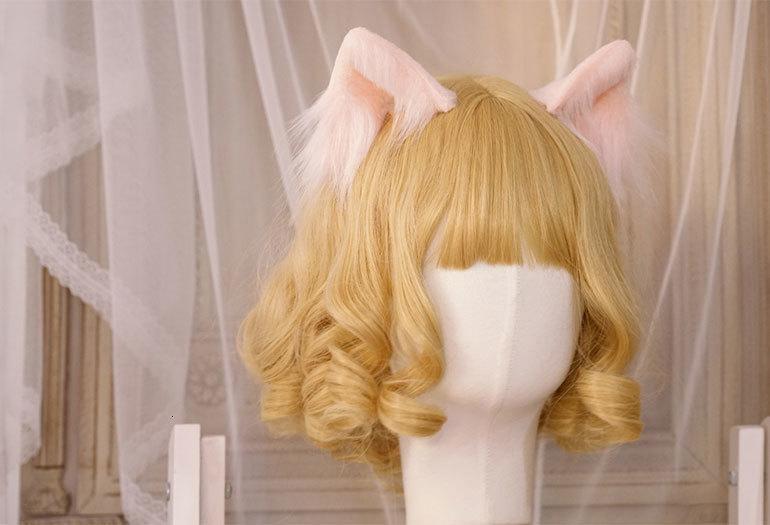 Oreilles de Neko réalistes de luxe