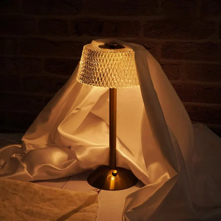 CrystalBeam – Trådløs bordlampe