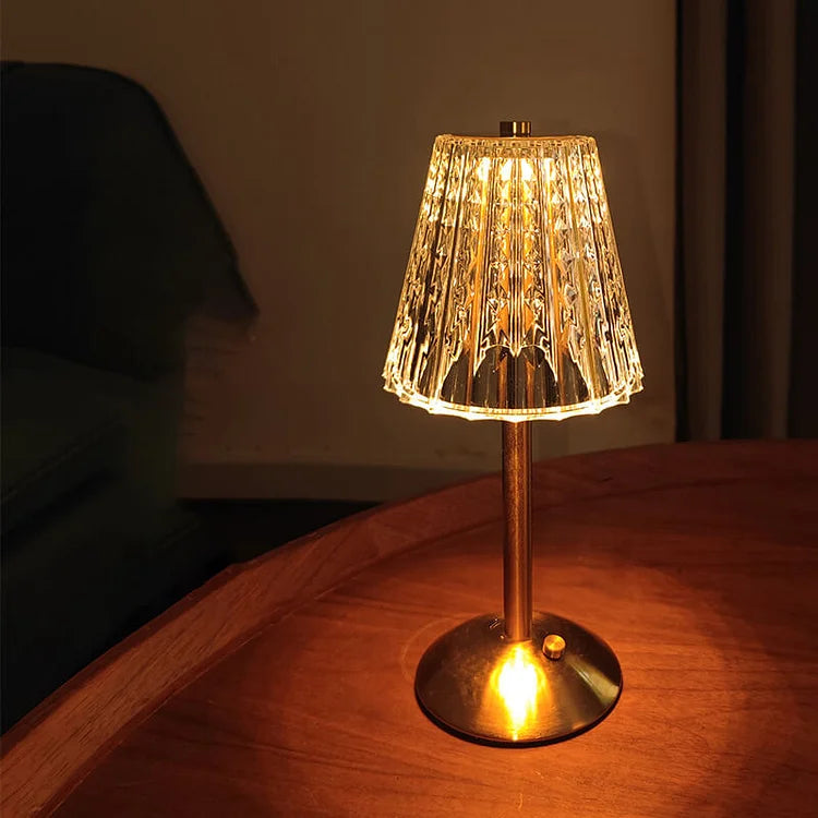 CrystalBeam – Trådløs bordlampe