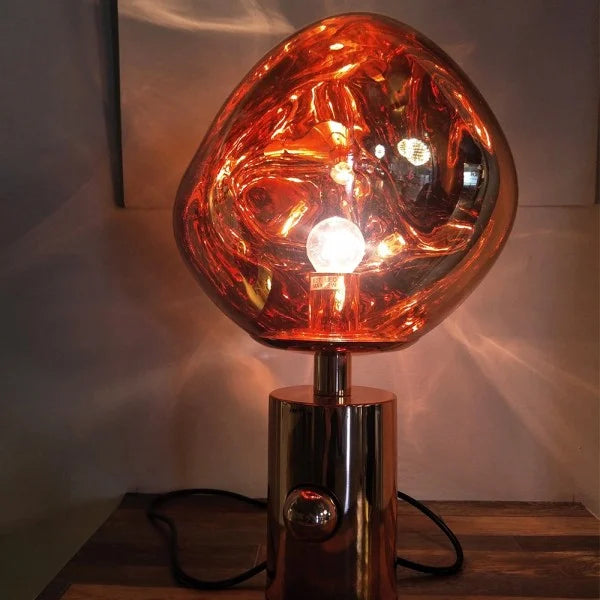 Lampe de table fondre