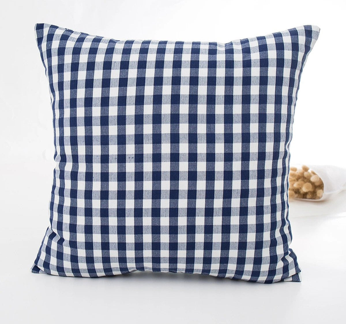 Plaid Cushion Cover – Cotton/Polyester