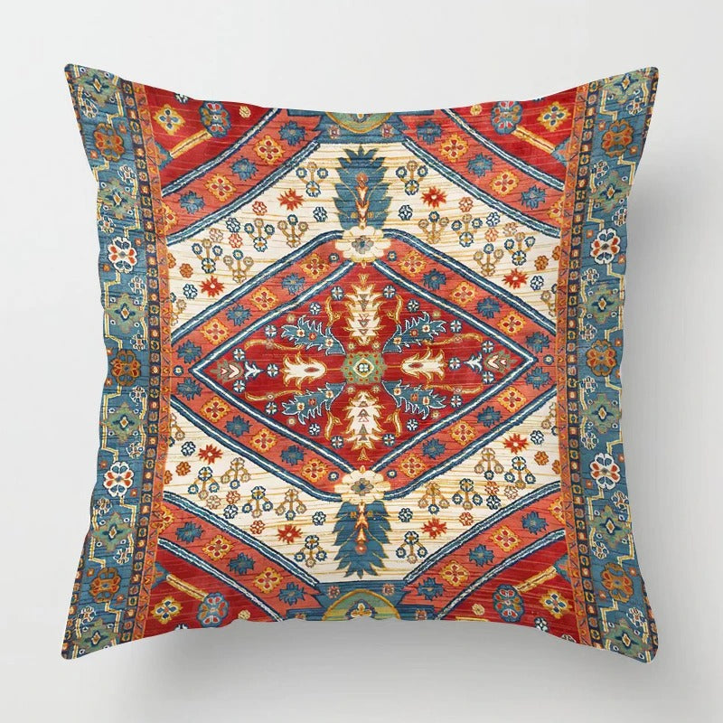 Housse de coussin à motif ethnique marocain – Décoration d'intérieur exquise pour chaque pièce