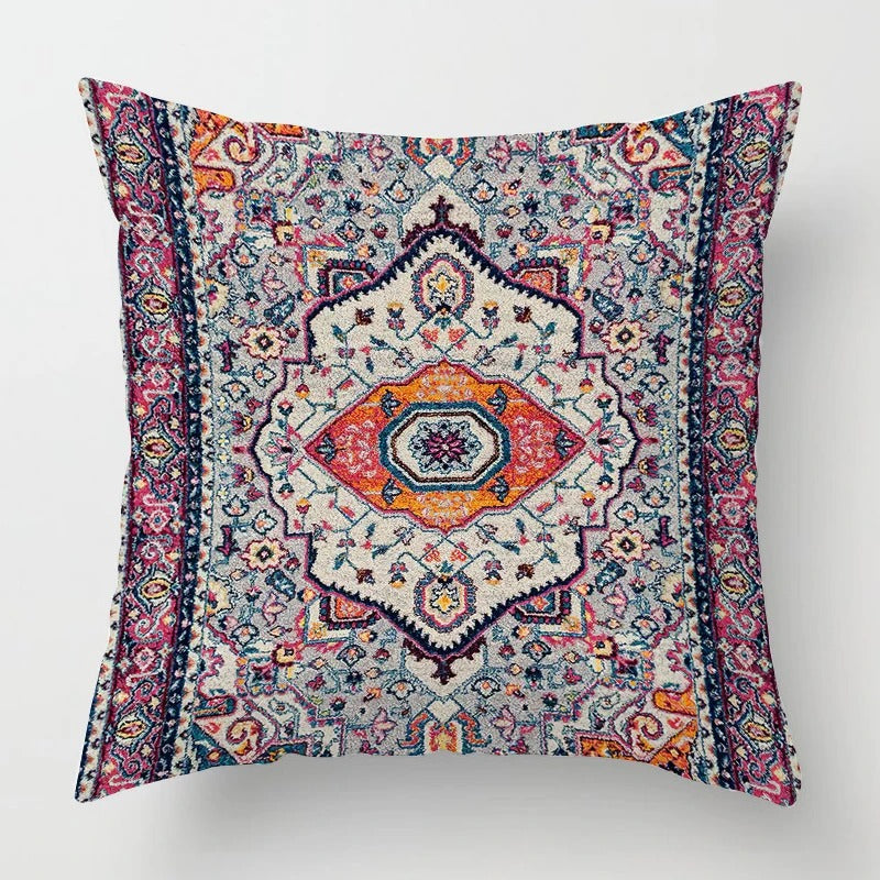 Moroccan Ethnic Pattern Cushion Cover – Exquisite Home Decor for Every Room