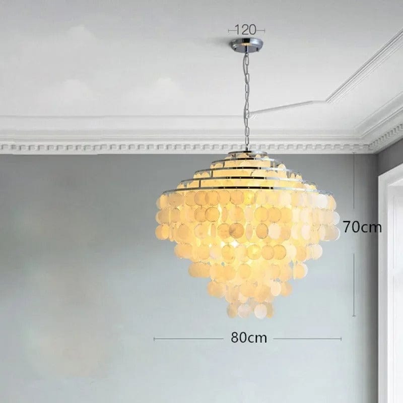 Celeste Shell Chandelier