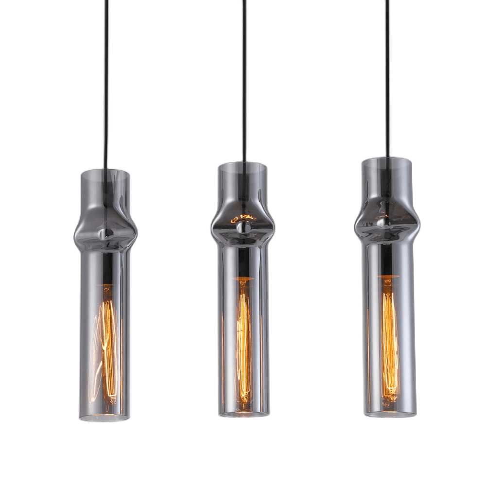 Grey Fire Pendant Lights