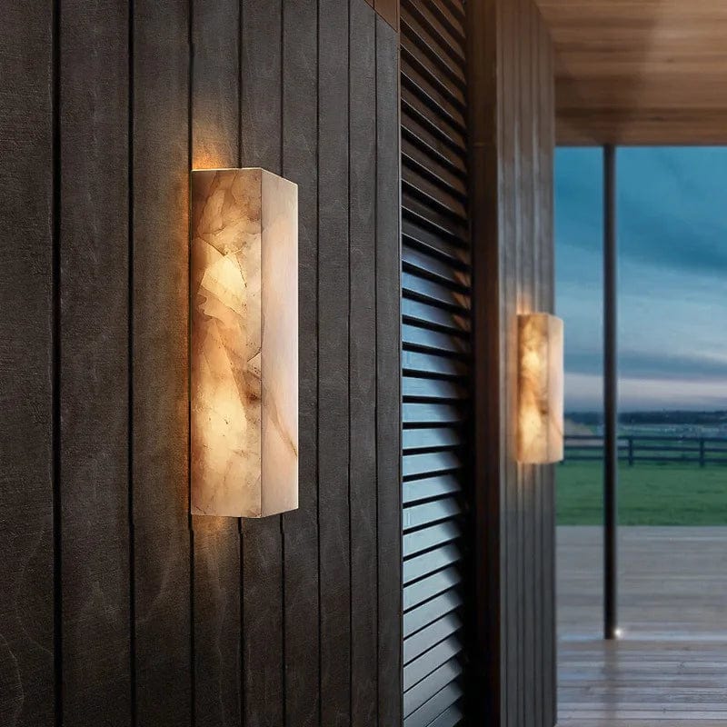 Marble Outdoor Wall Light