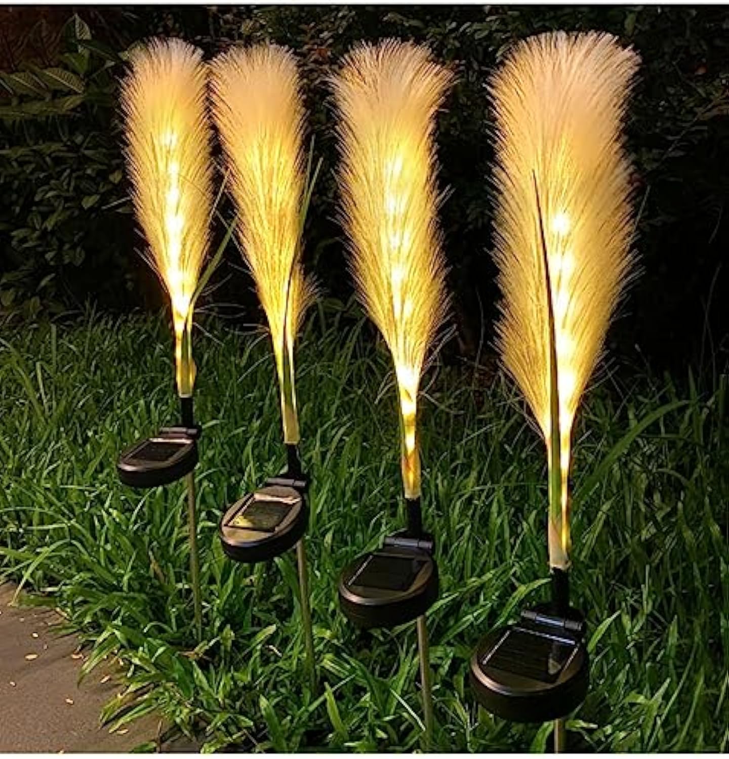 Fiber Reed Buitenlamp (Zonne-energie)