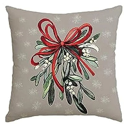 Värikäs joulutyynynpäällinen – "Merry Christmas Tree" & "Hello Winter" -design