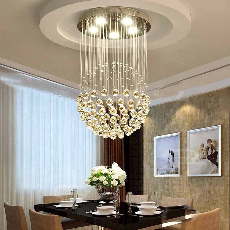 Chandelier en cristal Salma