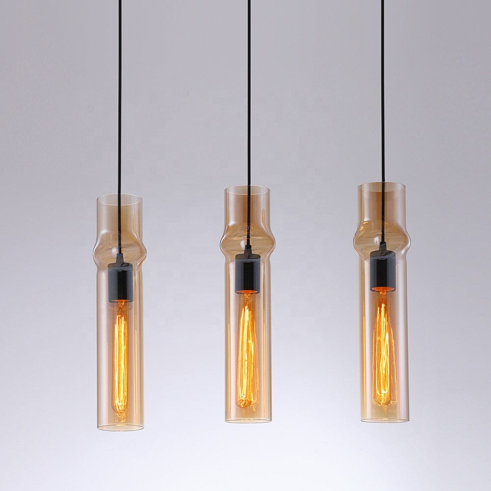 Grey Fire Pendant Lights