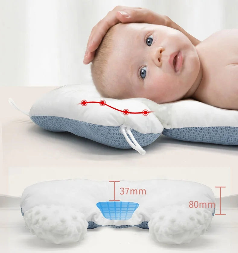 SnuggleNest™ - Safe Sleep - Baby Pillow